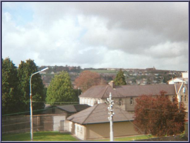 Vista dalla mia prima cameretta in Cork.