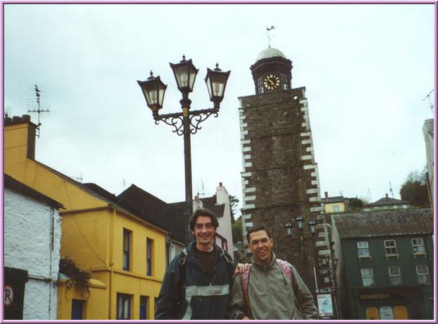 Io e Filippo alla torre dell'orologio...